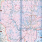 Карта автодорог Ямало-Ненецкого автономного округа