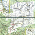 Карта автодорог Республики Коми