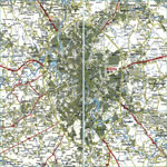 Карта автодорог города Москва