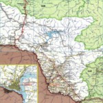 Карта автодорог Амурской области