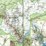Карта автодорог Иркутской области