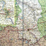 Карта автодорог Омской области