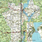 Карта автодорог Ульяновской области