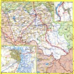 Карта автодорог Алтайского края