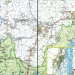 Карта автодорог Республики Саха (Якутия)