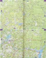 Карта автодорог Костромской области