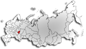 Географическое положение Республики Удмуртия
