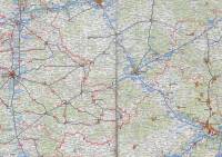 Карта автодорог Брянской области